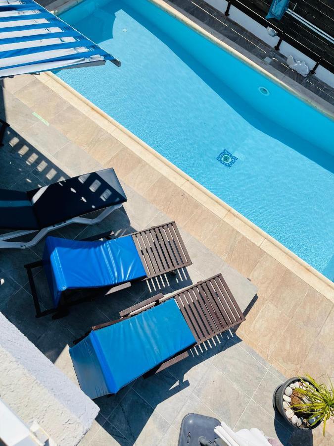شقة Peaceful Townhouse With Private Pool Near The Sea بافوس المظهر الخارجي الصورة